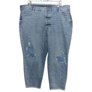 NWOT Old Navy Womans Extra High Rise Sky-Hi Straight Button-Fly Jeans Sz 22 Plus